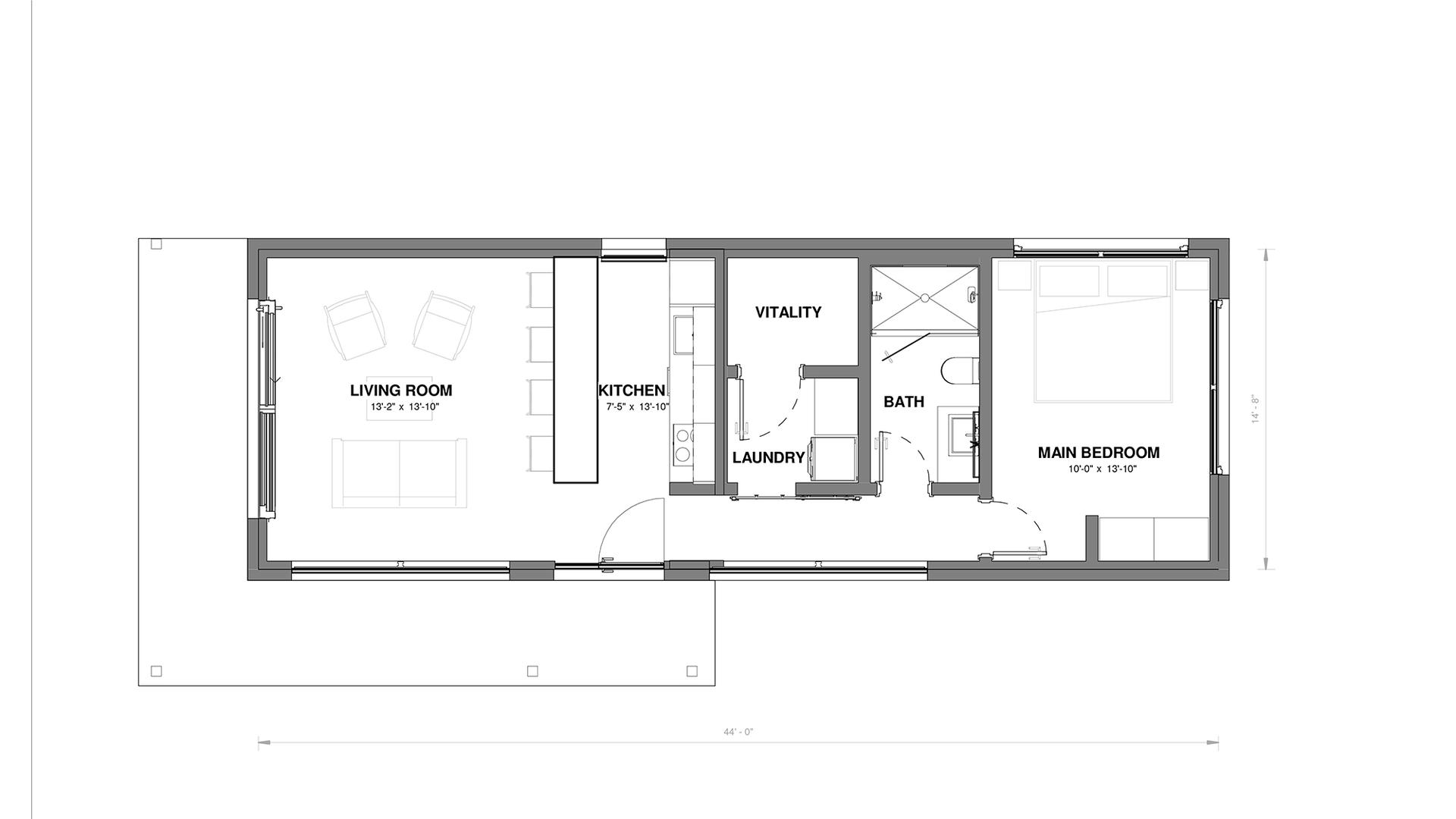 Floor plan for Fernie